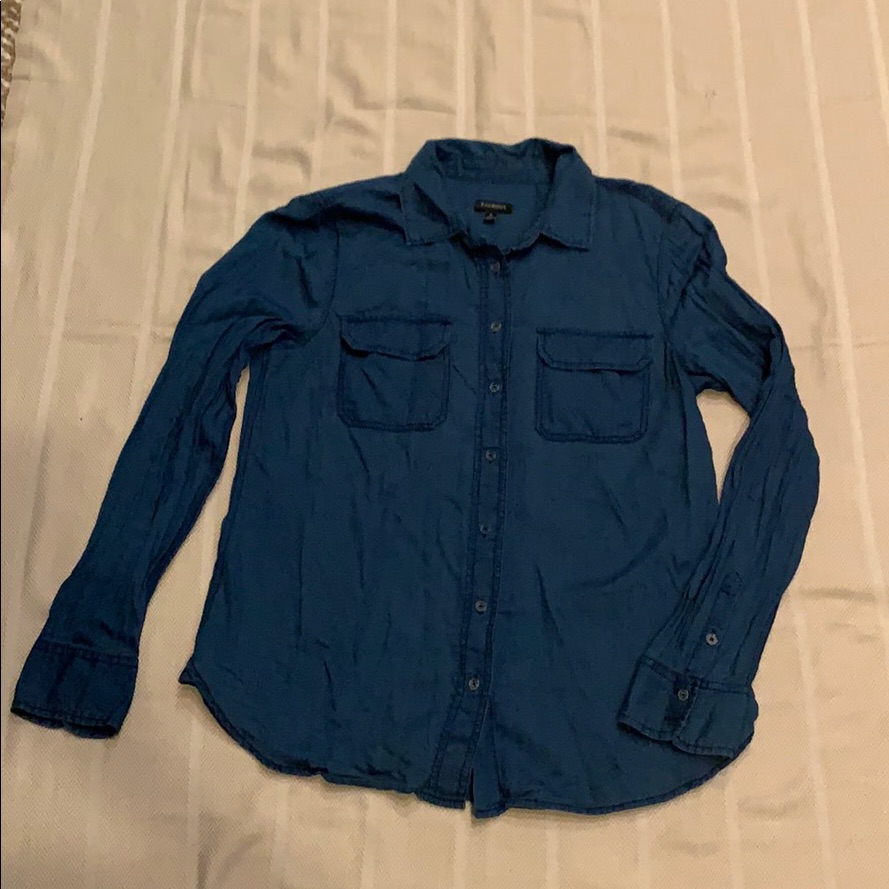 Talbots Dark Blue Button Down